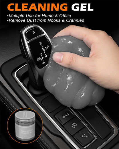 Viewmax 8PCS Car Interior Detailing Kit, Gifts for Men 8PCS, Gray