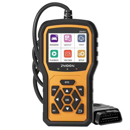 ZMOON ZM301 OBD2 Scanner Diagnostic Tool, Car Code Reader OBDII/EOBD...