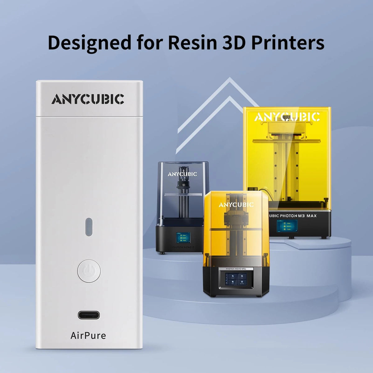 ANYCUBIC Mini Purifier 3D Printer Accessories, Lightweight Ultra Quiet...