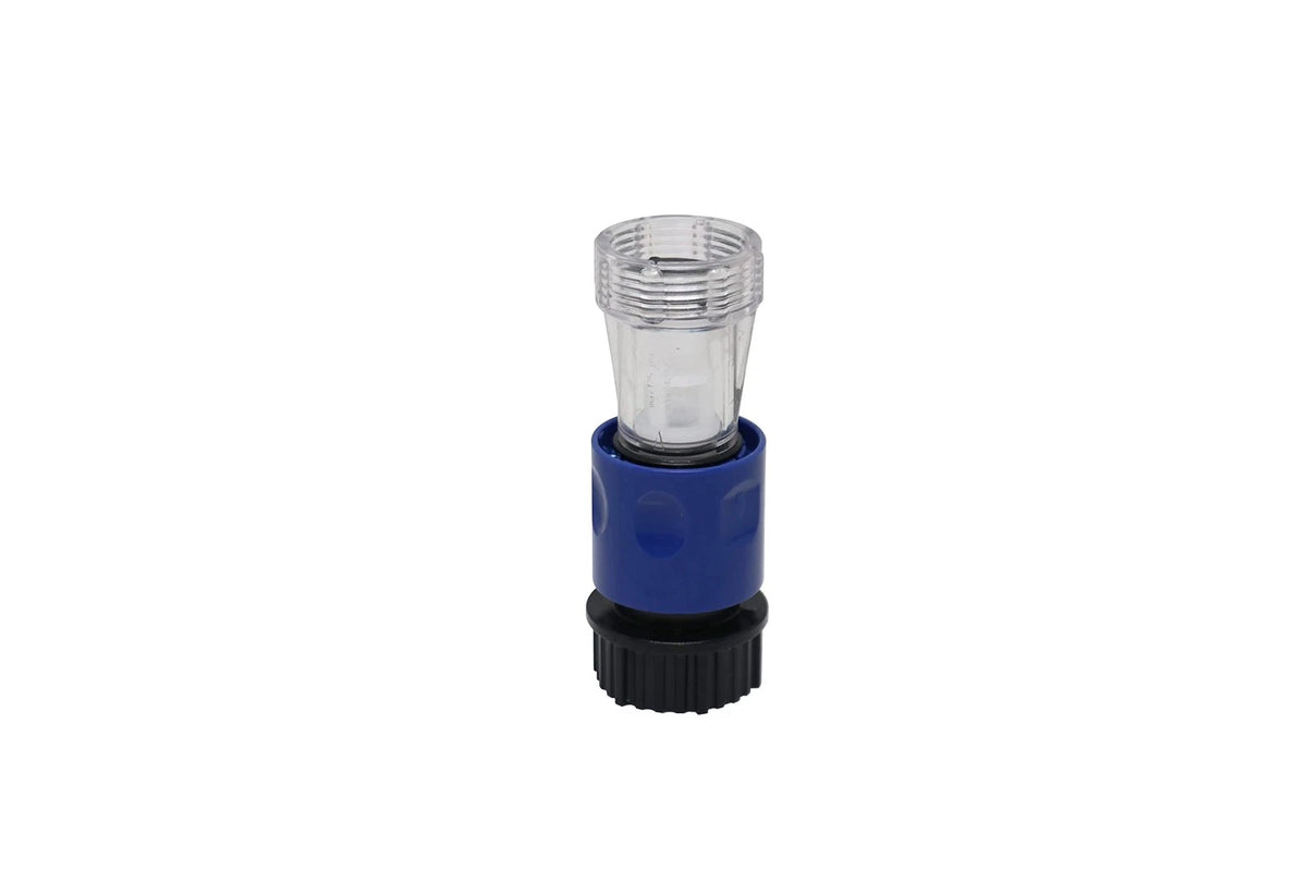 Valley Industries Quick Connect Pressure Washer Garden Hose Adapter - Blue
