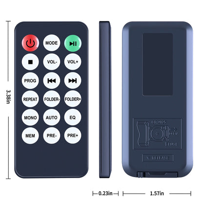 Remote Control JSY-01-02PH For Jukebox Phonograph Bluetooth Jukebox Speaker