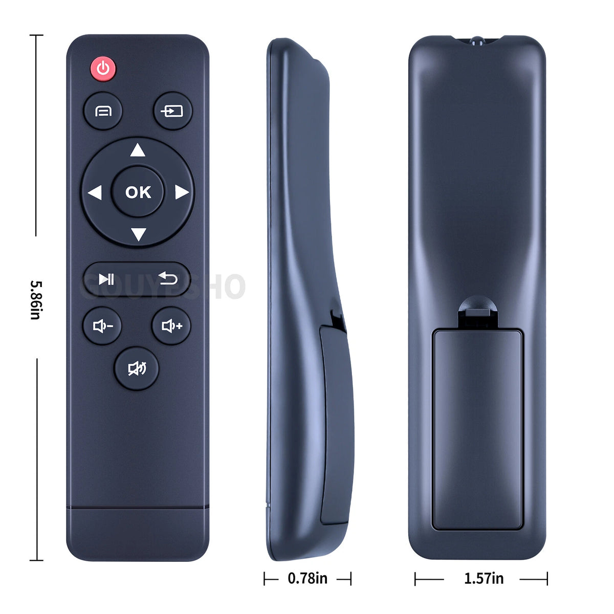 Replacement Remote Control For Vamvo YG300 Pro LED Video Projector