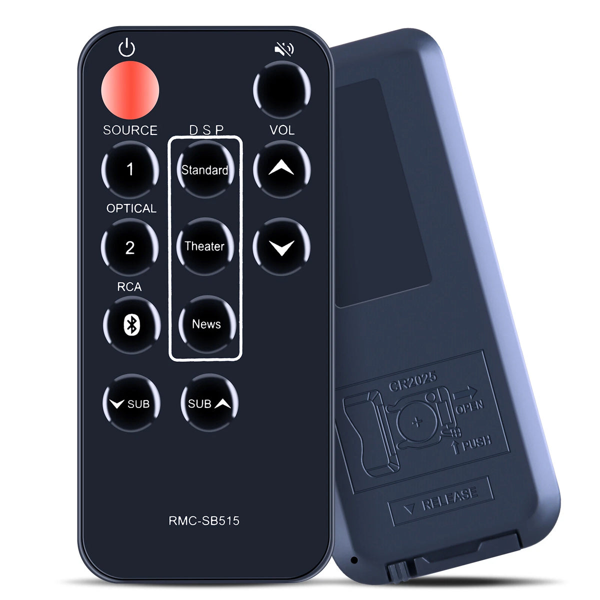 RMC-SB515 Remote Control For Insignia Soundbar NS-SB515 RMCSB515
