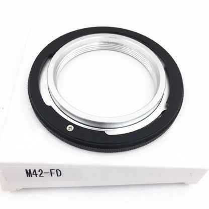 Aluminium M42-FD Screw Lens Mount Adapter Ring For Canon FD TO M42 Mount Camera