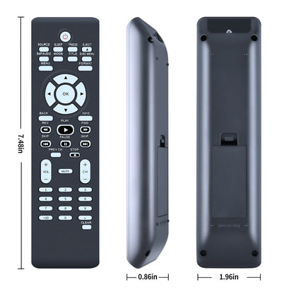 NF801UD Replace Remote For Magnavox TV/DVD 19MD301B/F7 19MD311B/F7 19MD350B/F7