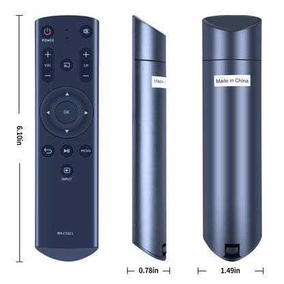 RM-C3321 Remote Control For JVC TV LT-49MA875 LT-55MA875 LT-65MA875