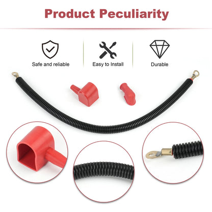 AM135733 Battery Cable for John Deere X300-X360 Select Series Lawn Tractors