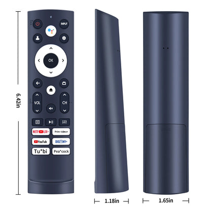 ERF3M90H Remote Control For Hisense TV 50A62GUA 55A66GUA 43A53FUA 75A53FUA