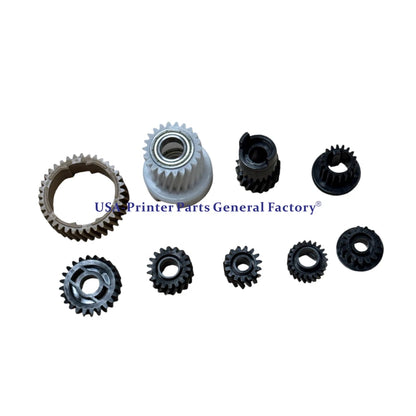 Fuser Gear Kit for Xerox Versant 80 180 280 2100 3100 Great Quality 9 PCS