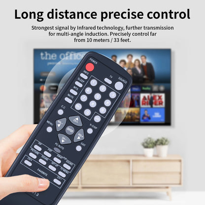 RC00013 Replacement Remote Control For ViewSonic LCD TV N2750W