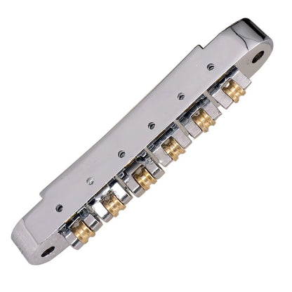 Sliver 6-in-1 Roller Bridge Tremolo Saddles For LP EPI Electric Guitar Parts