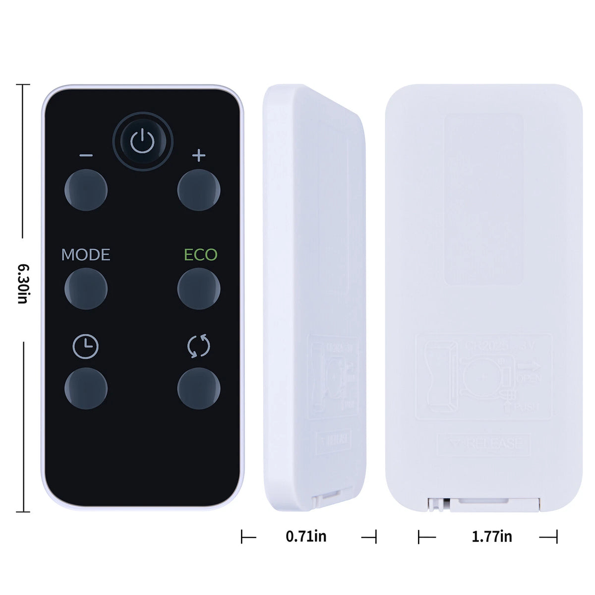 For Delonghi Tower Heater Remote Control HFX25S20 HFX25S15L HFX26S15WCA