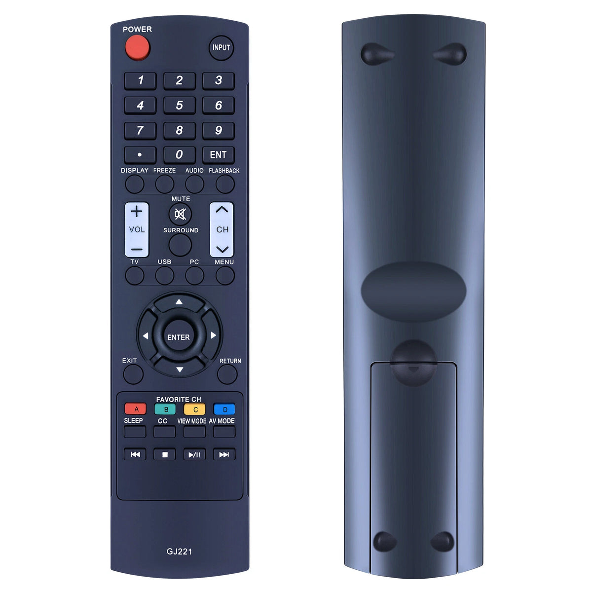 Replacement Remote Control For Sharp GJ221