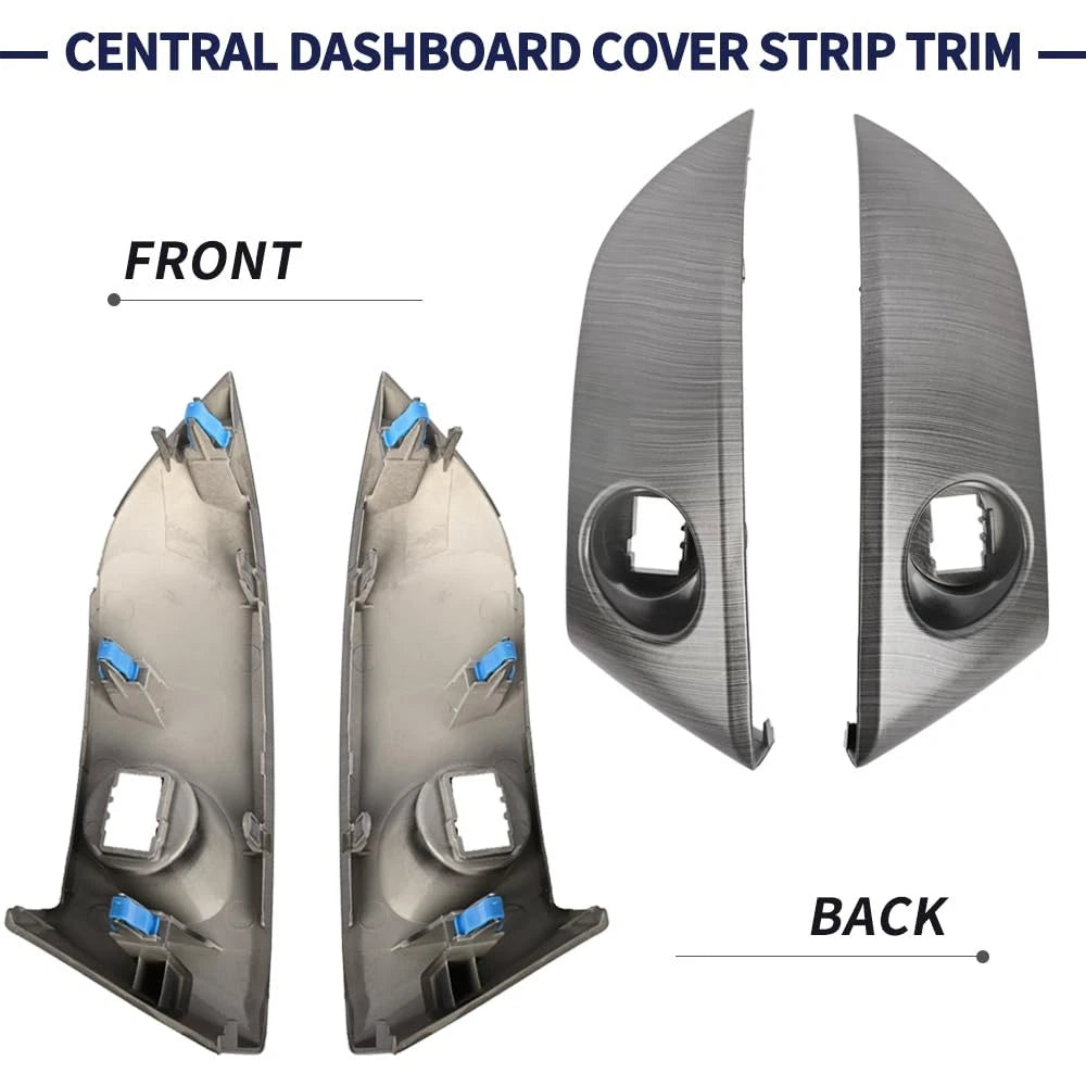 Magimaker Central Dashboard Cover Strip Trim Center 25*11*7cm, Gray
