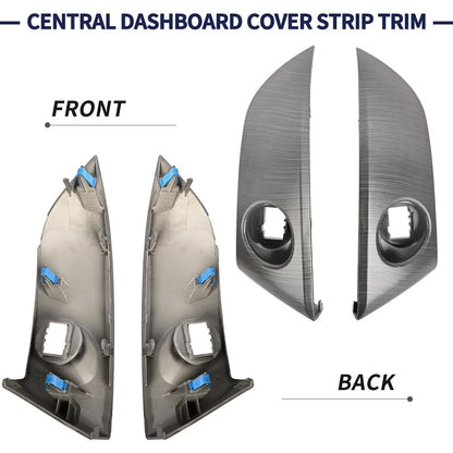 Magimaker Central Dashboard Cover Strip Trim Center 25*11*7cm, Gray