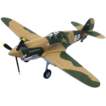 13.5cm Diecast Alloy 1/72 American P40 Fighter Aircraft Model Souvenir