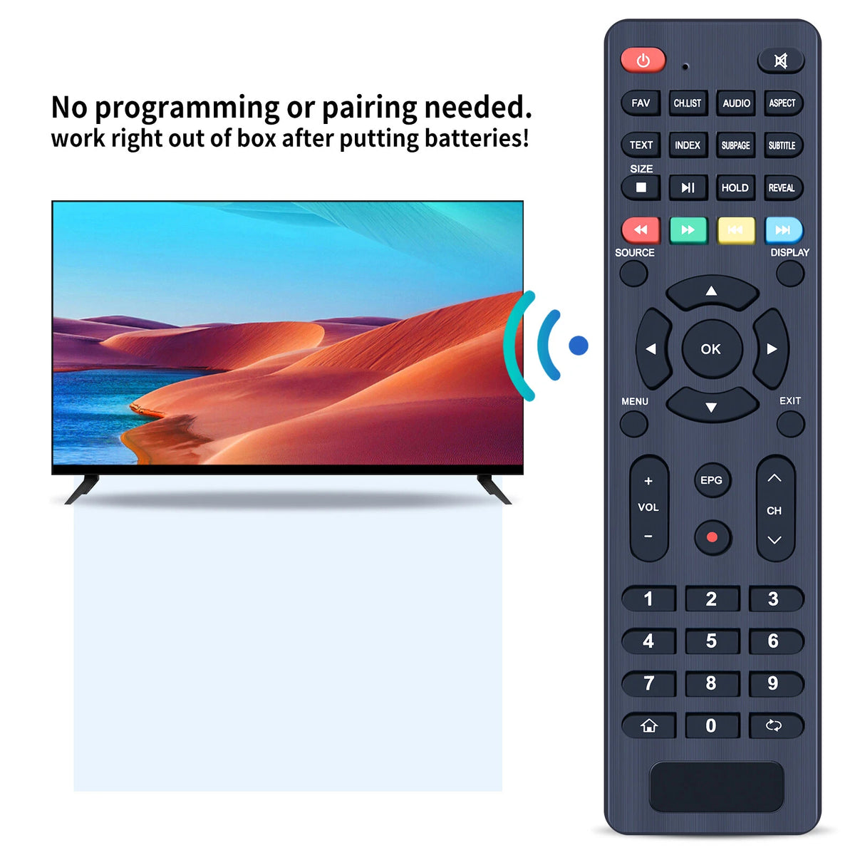 Replacement Remote Control For WINIA TV Box