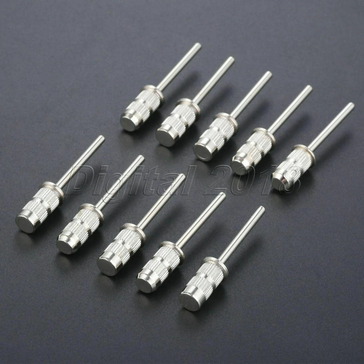 10Pcs/Set Drill Mandrel Bit Nail Sanding Drum For Sanding Band Manicure Pedicure