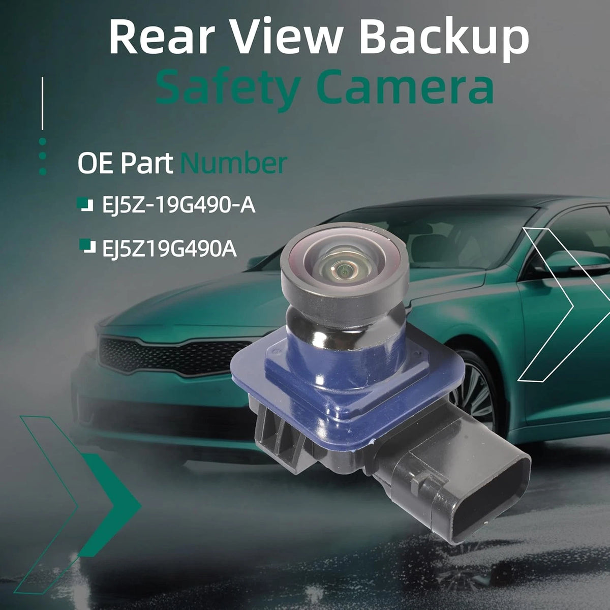 Rear View Backup Safety Camera, Compatible with Ford Escape 2014-2016#OE...