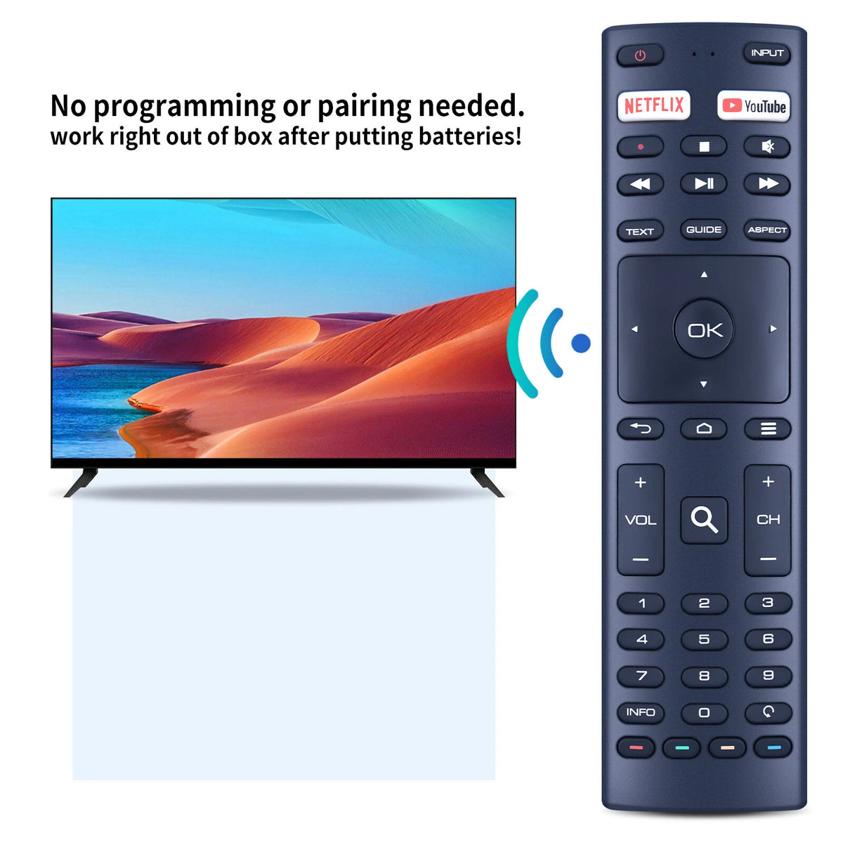 RM-C3280 Replacement Remote Control For JVC RM-C3280