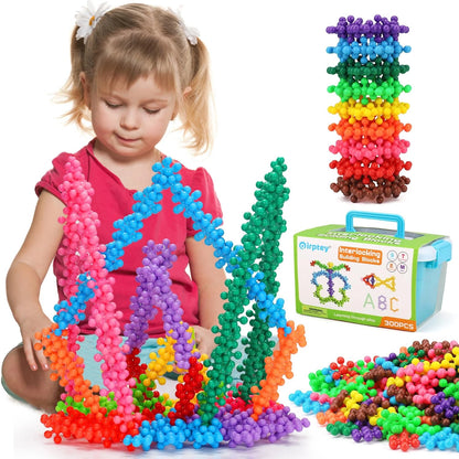 Kids Building STEM Toys for 3 4 5 6+ Year Old Boy Girl Small, Colorful