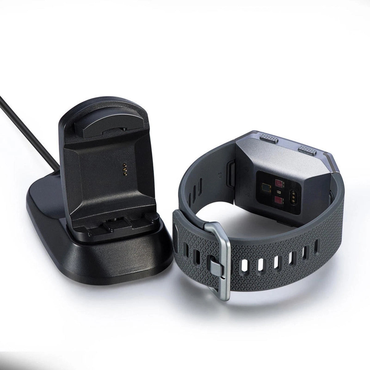 Charger Charging Stand Dock Station Cradle Holder for Fitbit Ionic Smart Watch D