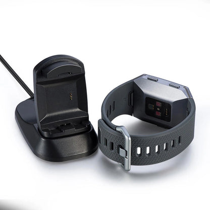 Charger Charging Stand Dock Station Cradle Holder for Fitbit Ionic Smart Watch D