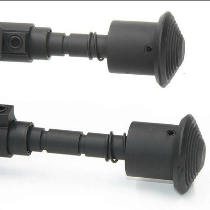 Adjustable 6-9" Sniper Hunting Rifle Bipod Sling Shooting Mount Stand Adapter d