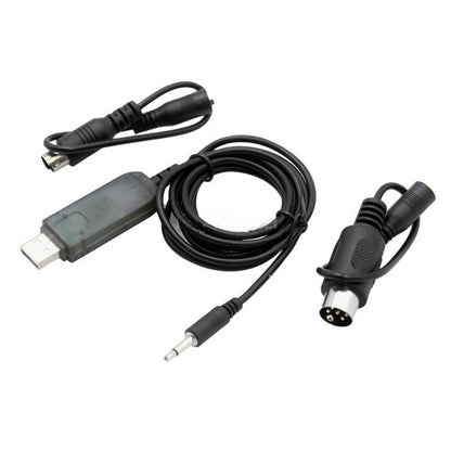 USB Simulator +Adapter Cable Line For FS-I10/FS-I6/FS-I4/FS-TH9X RC Helicopter/