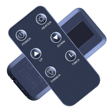GW-6088TBT GW-6078TBT Remote Control For Great World Electric Fireplace Heater