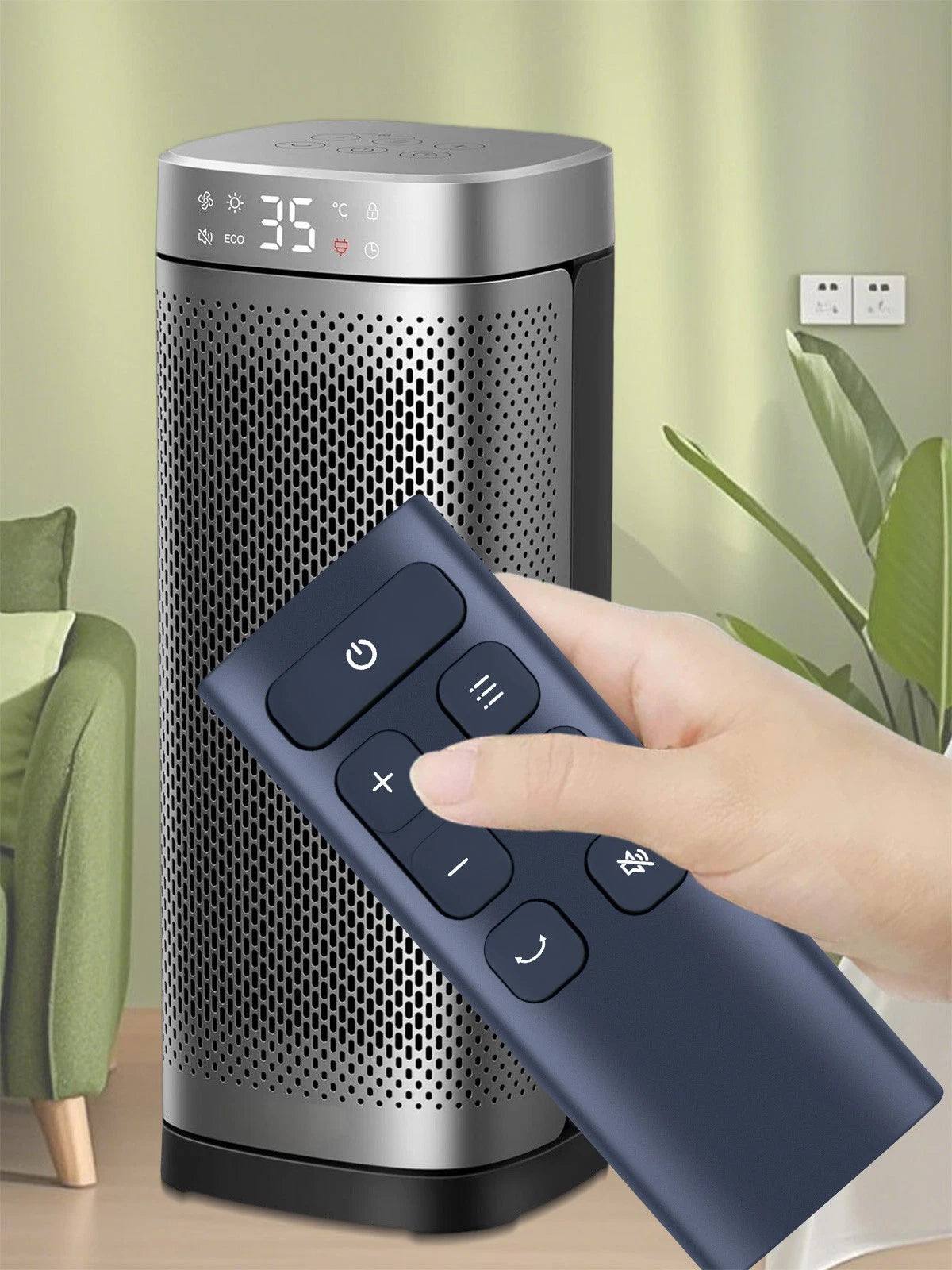 Remote Control For Dreo Space Heaters Solaris Slim H2 DR-HSH014