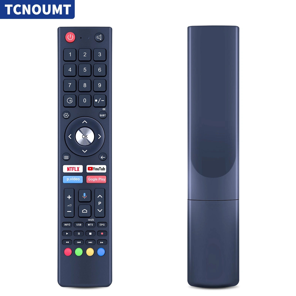 RM-C3362 RM-C3367 Voice Remote Control For JVC Smart HDTV Android TV