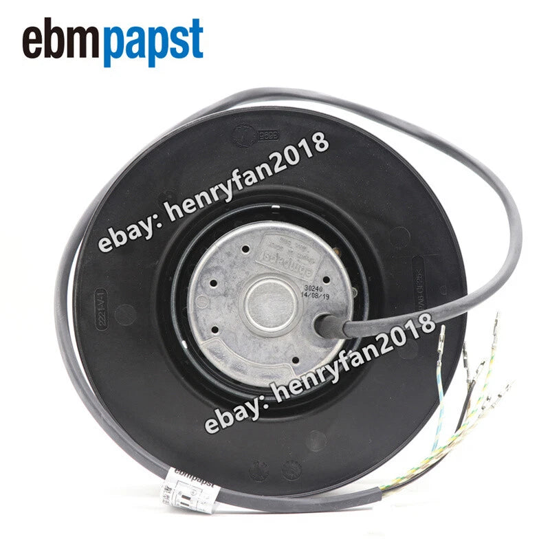 Ebmpapst R2D190-AC08-10 Cooling Fan 415VAC 43/52W 0.09A ??190MM Centrifugal Fan