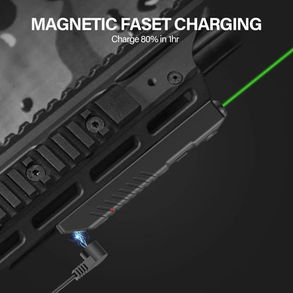 SOLOFISH Green Laser Sight Compatible with Polymer- Mlok, Mlok
