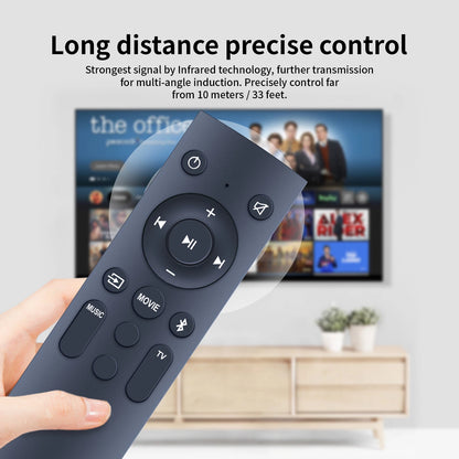 Replace Remote Control For TCL Alto 6 2.0 Channel Sound Bar TS6100 TS6110