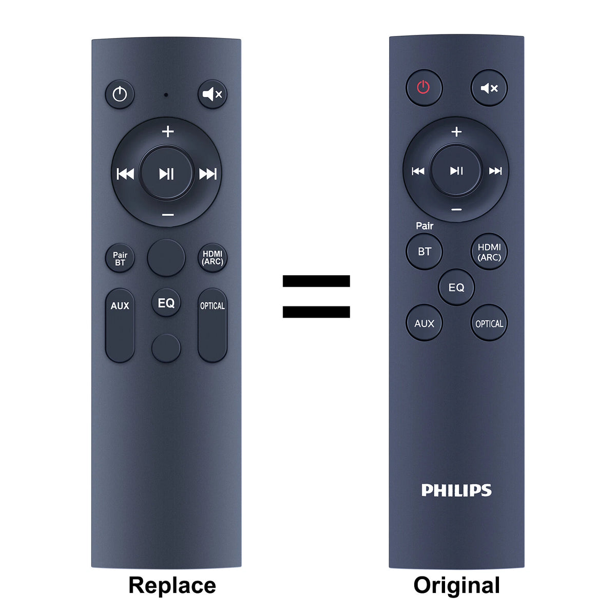Remote Control For Philips TAB5105/10 TAB5305/12 SoundBar Audio Speaker System