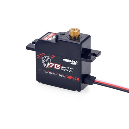 1/18 S0017M Micro Mini Servo 17G Metal Gear Digital Servo For RC Plane Boat Car