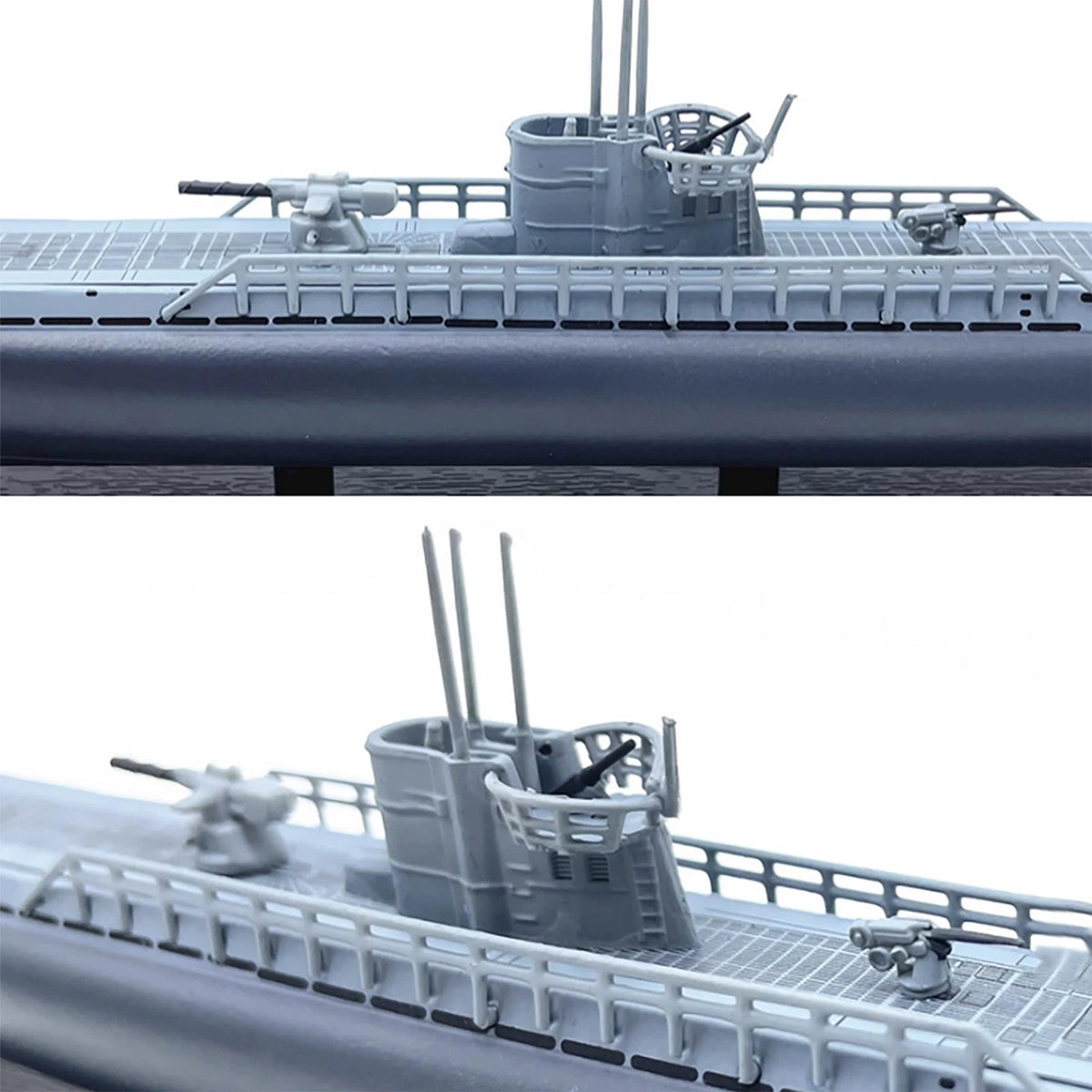 1/350 1942 WWII Germany U181 Navy Submarine Model Alloy Military Diecast Craft