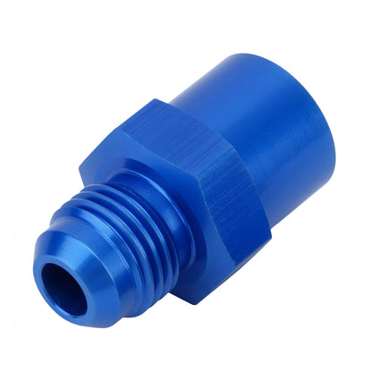 6AN Adapter Fitting Set For GM TBI Style (metric O-ring) Fuel Sending Unit Blue