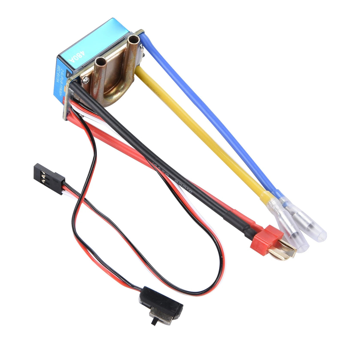 480A Water-cooled Dual Mode Waterproof Brushed ESC Kit For RC Boat/Car