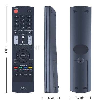 GJ221-R Remote Control For Sharp LCD TV LC-55LE643U LC55LE643U LC-65LE643U