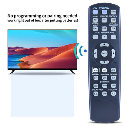 Remote Control For Mitsubishi LCD Projector HC4900 HC5000 HC5500 HC6000 HC6800