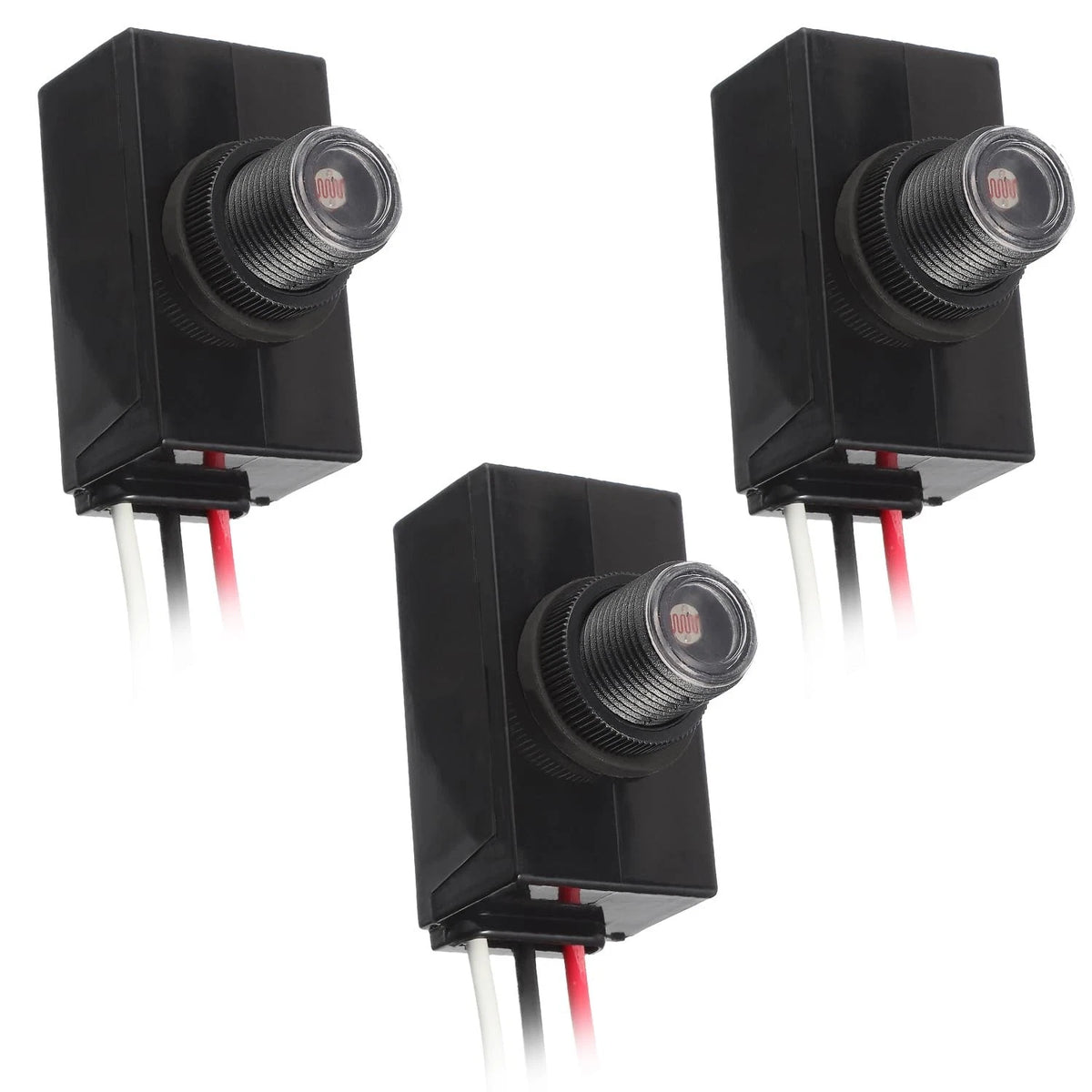 Dusk to Dawn Sensor for Outdoor Lighting 120-277V Photoelectric Switch...