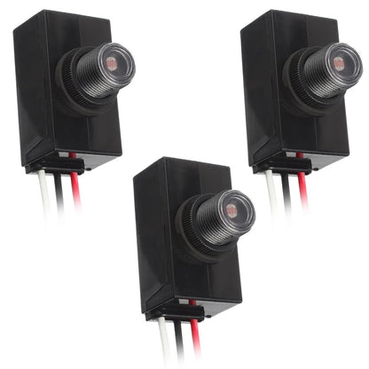 Dusk to Dawn Sensor for Outdoor Lighting 120-277V Photoelectric Switch...