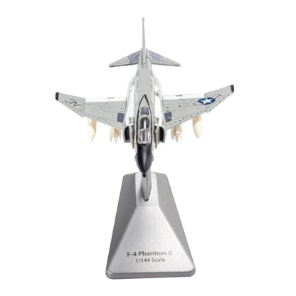 14cm Diecast Alloy 1/144 Scale F-4 Phantom II Fighter Desk Model