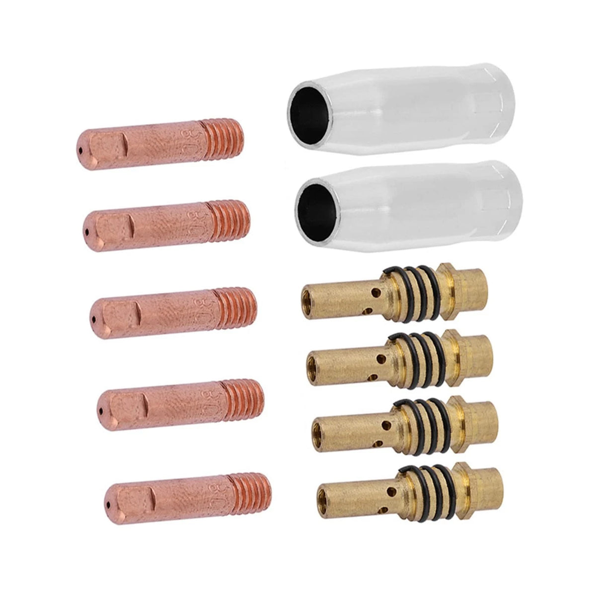 Chicago Electric Welder Parts,Boxwizard 030 Welding Tip 11Pcs 15ak, Bronze