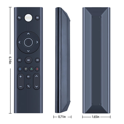 Gaming Media Remote Control For Xbox One & Xbox Series X|S Console Black
