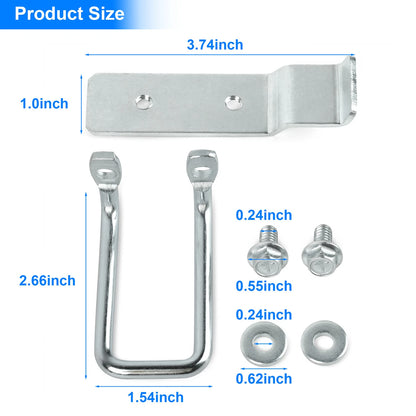 Upgraded Latch Striker Plate Kit For Weather Guard Toolbox 7106-1PK Silver