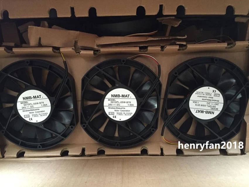 For NMB 5910PL-05W-B76 DC 24V 1.95A 172*150*25mm For Inverter fan / Server Fan