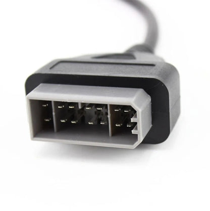 OBD1 to OBD2 Connector Adapter 14 Pin Convert Cable Diagnostic Tool for Nissan